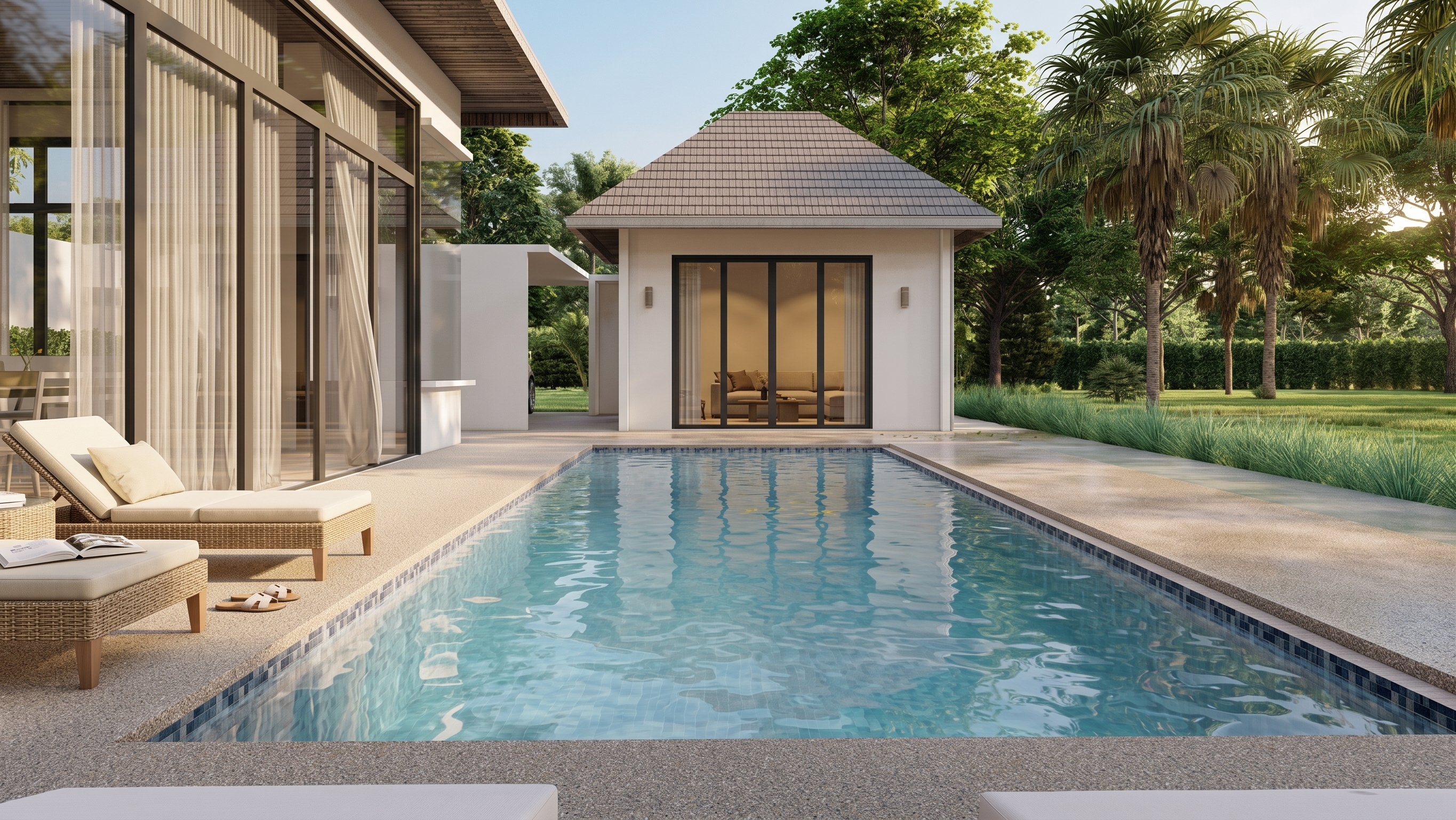 สระว่ายน้ำ Apollo Pool Villa